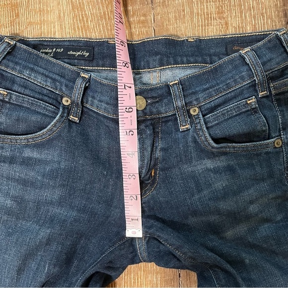 CITIZENS OF HUMANITY Jackie #149 Stretch Straight Leg Jeans Buckle Embroidery 25 - Picture 13 of 15